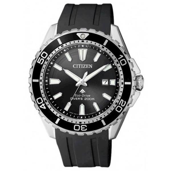 Image of Citizen Promaster Marine mat rustfri stål Eco-Drive Herre ur, model BN0190-15E